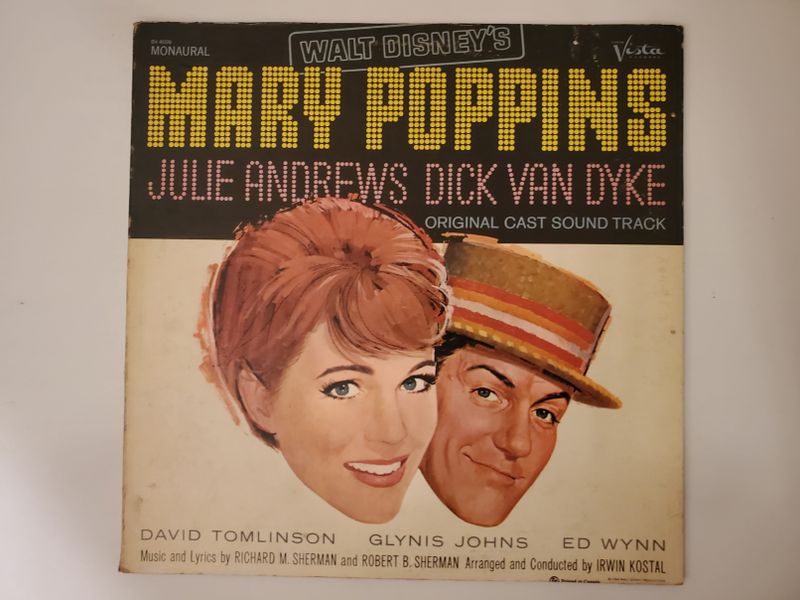 Original Cast (Julie Andrews, Dick Van Dyke) Mary Poppins (Original Cast Sound Track) vinyl record